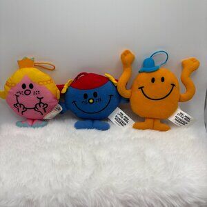 Mr Men Little Miss McDonalds Plush Stuffies Trio 2022 (SKU: 584TO)